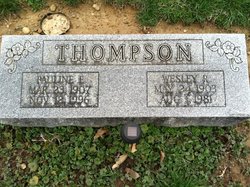 Wesley R Thompson 