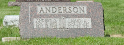 Andrew S “Anders” Anderson 