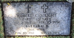 CPT Robert C Sleight 