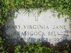 Mary Virginia Jane <I>Glasscock</I> Bell 