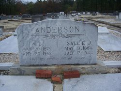 Sallie Jane <I>Bowen</I> Anderson 