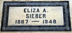 Eliza Ann “Lizzie” <I>Woodman</I> Sieber 