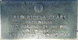 PFC Frederick A Clark 