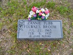 Zannie Rosalie Tubb <I>Fowlkes</I> Broom 