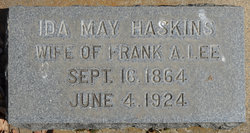 Ida May <I>Haskins</I> Lee 