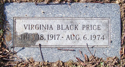 Virginia <I>Black</I> Price 