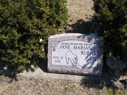 Jane Marian Burns 