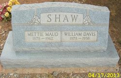 William Davis Shaw 