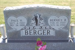 Bernice R. <I>Dinges</I> Berger 
