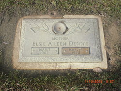 Elsie Aileen <I>Bailey</I> Dennis 
