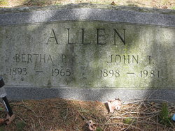 Bertha <I>Palmer</I> Allen 
