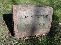 Ada May <I>Spier</I> Cotter 