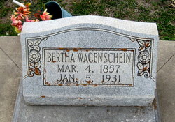 Bertha <I>Schostag</I> Wagenschein 