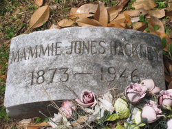 Mary Ann “Mammie” <I>Jones</I> Hackney 