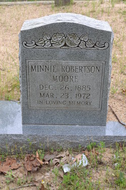 Minnie <I>Robertson</I> Moore 
