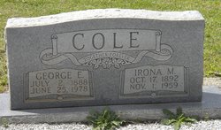 George Elmer Cole 