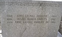 Hazel <I>Baker</I> Ambler 