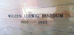 Beatrice “Willeen” <I>Ludwig</I> Benedum 