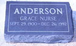Grace <I>Nurse</I> Anderson 