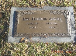 Faye <I>Lindberg</I> Abbott 