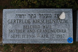Gertrude <I>Krevulin</I> Kirschenbaum 