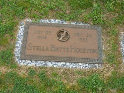Stella Lee <I>Batts</I> Houston 
