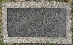 Agnes Ida Mathias 