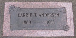 Carrie T. <I>Olson</I> Andersen 