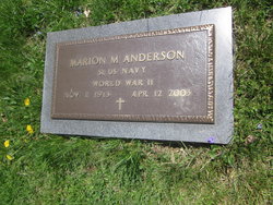Marion M Anderson 