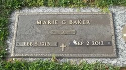 Marie <I>Groft</I> Baker 