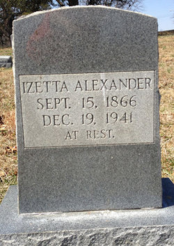 Izetta <I>Carr</I> Alexander 