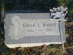 Sarah E <I>Bowen</I> Moodie 