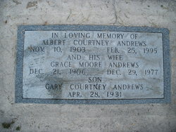 Grace <I>Moore</I> Andrews 