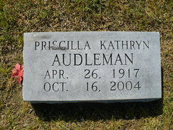Priscilla Kathryn <I>Arnold</I> Audleman 
