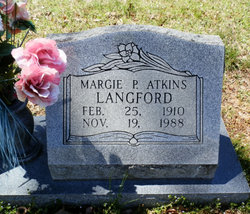 Margie P. <I>Lankford</I> Atkins 