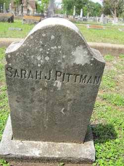 Sarah J <I>Mercer</I> Pittman 