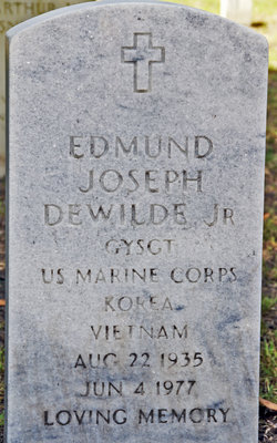 GYSGT Edmund Joseph Dewilde Jr.