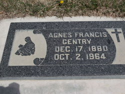 Agnes Francis <I>Bishop</I> Gentry 