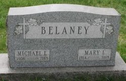 Mary L. <I>Plahita</I> Belaney 