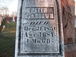 Peter George Brown 