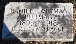 PFC Daniel Weyman Pittman 
