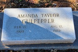 Amanda <I>Taylor</I> Culpepper 