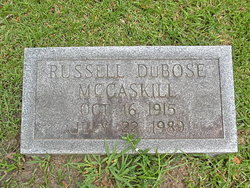 Russell <I>DuBose</I> McCaskill 