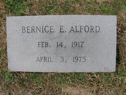 Bernice <I>Edwards</I> Alford 