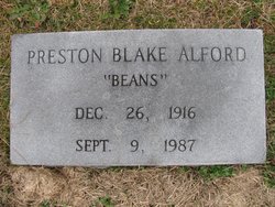 Preston Blake “Beans” Alford 