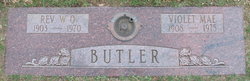 Rev Willie O. Butler 