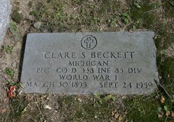 Clare Sinclair Beckett 