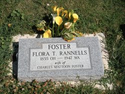 Florence Tezzelle “Flora” <I>Rannells</I> Foster 