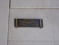 Adele E. Balkan 
