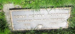 Doris <I>Porter</I> Bozorth 